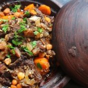 Moroccan Lamb Tagine with Couscous (Lamb Stew)